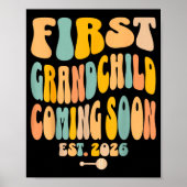 First Granhild Coming Soon 2026 Baby Announcement  Poster (Voorkant)
