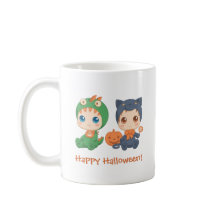 First Halloween Babies Black Cat Dragon Costuum