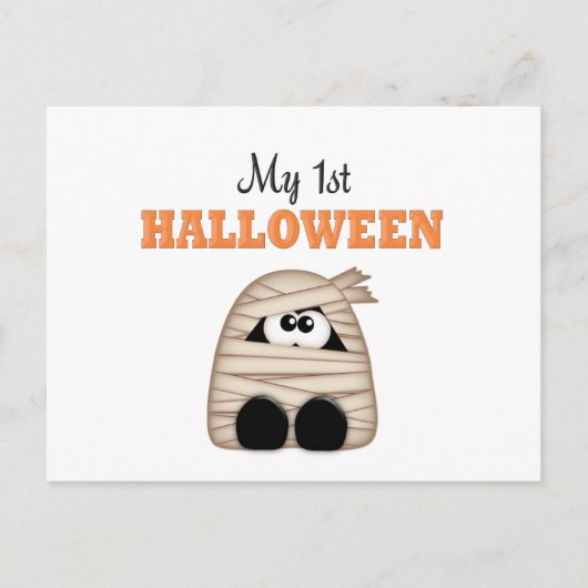 First Halloween Briefkaart (Voorkant)