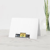 First Happy Birthday Grand Niece Pink Elephant Kaart (Achterkant)