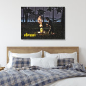 First Havdalah Canvas Afdruk (Insitu (Slaapkamer))