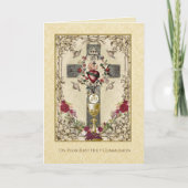 First Holy Communion Catholic Traditional Kaart (Voorkant)