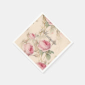 First Holy Communion Custom Silver Color Roos Servet (Hoek)