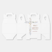 First Holy Communion floral cross Bedankdoosjes (Ongevouwen)