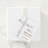 First Holy Communion floral cross Bedankjes Labels (In situ)