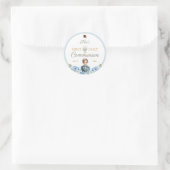First Holy Communion Stickers Dusty Blue voor jong (Tas)