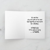 First Horse - Cowboy Ouderschap Feestdagen Kaart (Binnen)