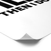 First I do pilates. Then I do things Poster (Hoek)