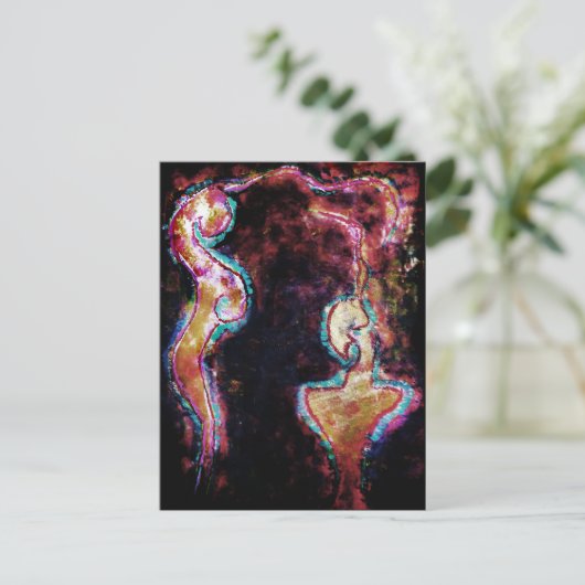 "First Impression" JTG Art Briefkaart (Staand voorkant)