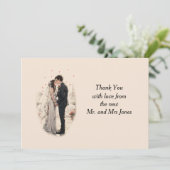 First Kiss Bedankkaart (Staand voorkant)