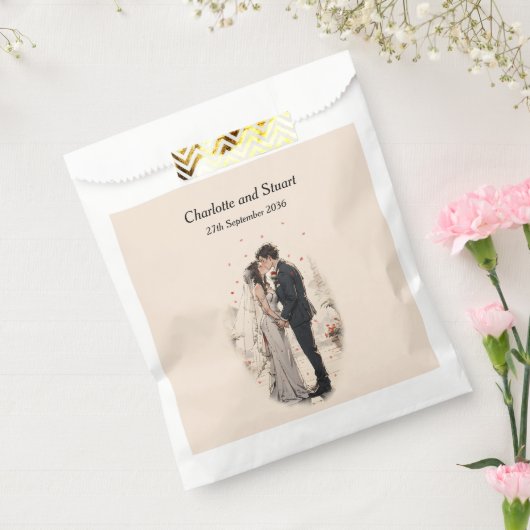 First Kiss Bedankzakje (Gezegeld)