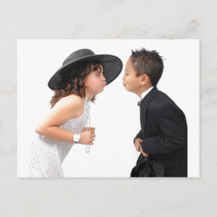 First Kiss Briefkaart