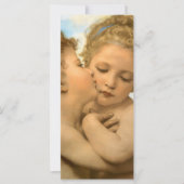 First Kiss (engeldetail) van Bouguereau (Voorkant)