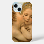 First Kiss (engeldetail) van Bouguereau Case-Mate iPhone Case (Achterkant)