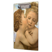First Kiss (engeldetail) van Bouguereau Klembord (Links)