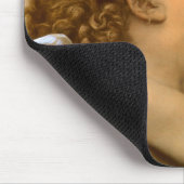 First Kiss (engeldetail) van Bouguereau Muismat (Hoek)