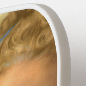 First Kiss (engeldetail) van Bouguereau Pickleball Paddle (Links Detail)