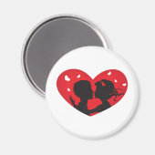 First Kiss Magneet (Voorkant / Achterkant)