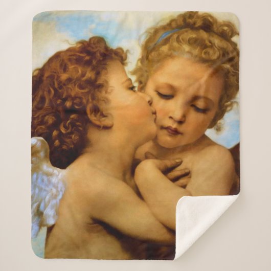 First Kiss Sherpa Deken (Voorkant)