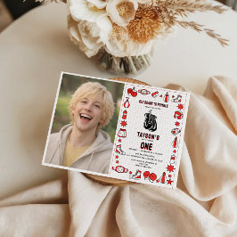 First Knockout Boxing 1st Birthday – Fun Kids Part Kaart