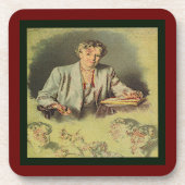 First Lady Anna Eleanor Roosevelt Bier Onderzetter (Voorkant)