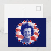 First Lady Betty Ford Stars en Stripes Briefkaart (Voorkant / Achterkant)
