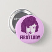 First Lady Jackie O Button (Voorkant /achterkant)