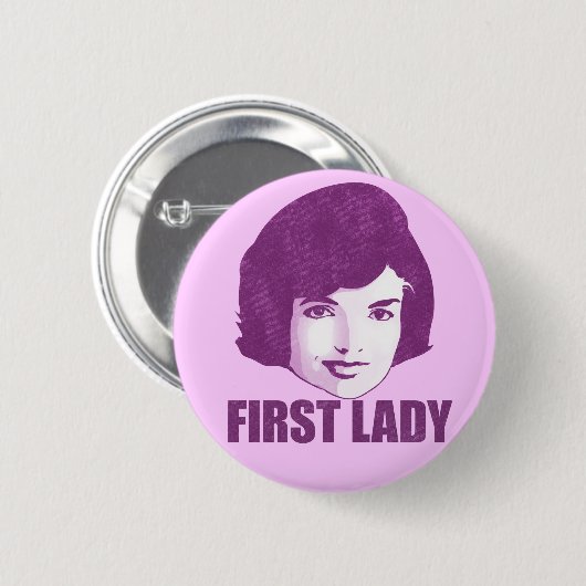 First Lady Jackie O Button (Voorkant /achterkant)