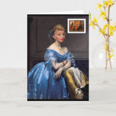 First Lady Jubileum  Wenskaart Kaart (Gele Bloem)