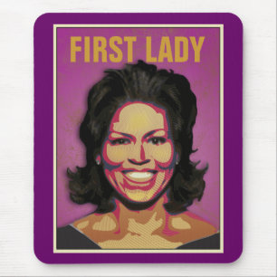 First Lady Michelle Obama Muismat