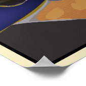 First Lady Michelle Obama Poster (Hoek)