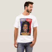 First Lady Michelle Obama T-shirt (Voorkant volledig)