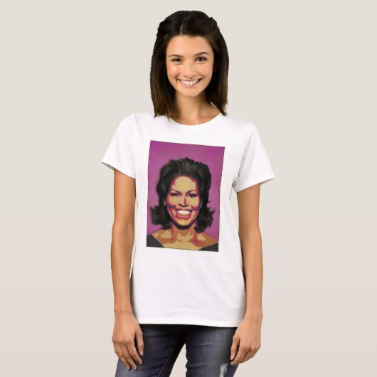 First Lady Michelle Obama T-shirt (Voorkant volledig)