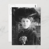 First Lady Nellie Taft Briefkaart (Voorkant / Achterkant)