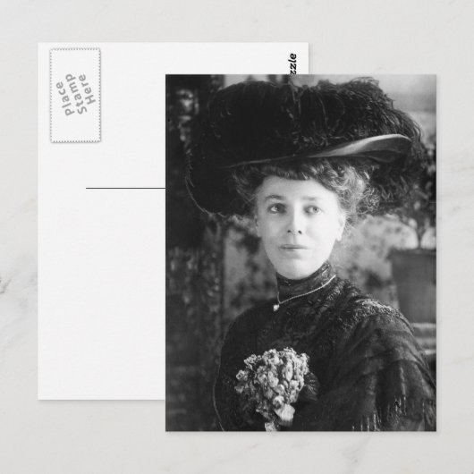 First Lady Nellie Taft Briefkaart (Voorkant / Achterkant)