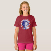 First Lady Pat Nixon Stars and Stripes T-shirt (Voorkant volledig)