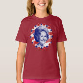 First Lady Pat Nixon Stars and Stripes T-shirt (Voorkant)