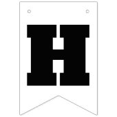 First Lap Around the Track, Happy Birthday Decor Vlaggetjes (Tweede vlag)