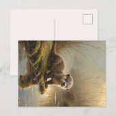 First Light Kin Otter Postcard – Gentle Joy Feestdagenkaart (Voorkant / Achterkant)