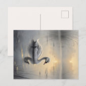 First Light Kin Swan Postcard Briefkaart (Voorkant / Achterkant)