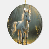First Light Kin Unicorn Glass Ornament (Links)