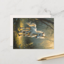 First Light Kin Unicorn Postcard Briefkaart