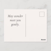 First Light Kin Unicorn Postcard Briefkaart (Achterkant)