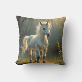 First Light Kin Unicorn Throw Pillow Kussen
