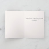 First Light Kin White Stag Greeting Card Kaart (Binnen)