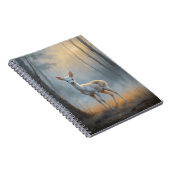 First Light Kin White Stag Notebook Notitieboek (Rechterzijde)