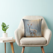 First Light Kin White Stag Throw Pillow Kussen (Stoel)