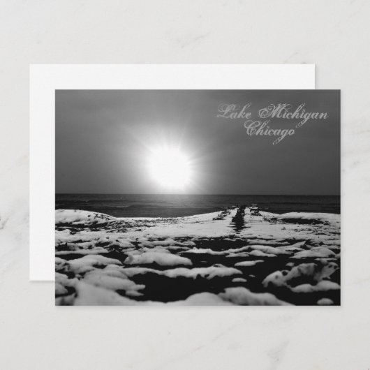 First Light Lake MIchigan Post Briefkaart (Voorkant / Achterkant)