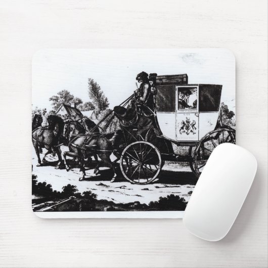 First Mail Coach, 1784 Muismat (Met muis)