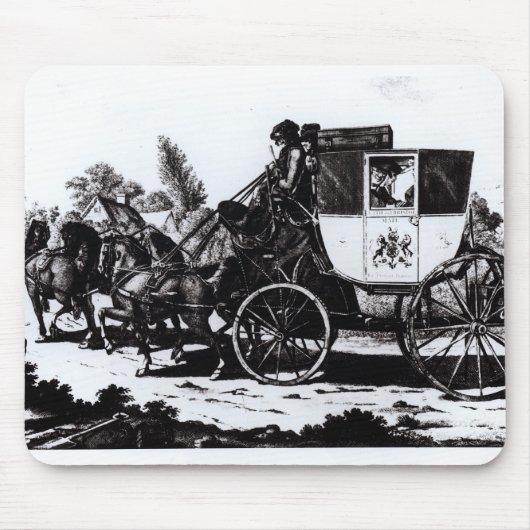 First Mail Coach, 1784 Muismat (Voorkant)